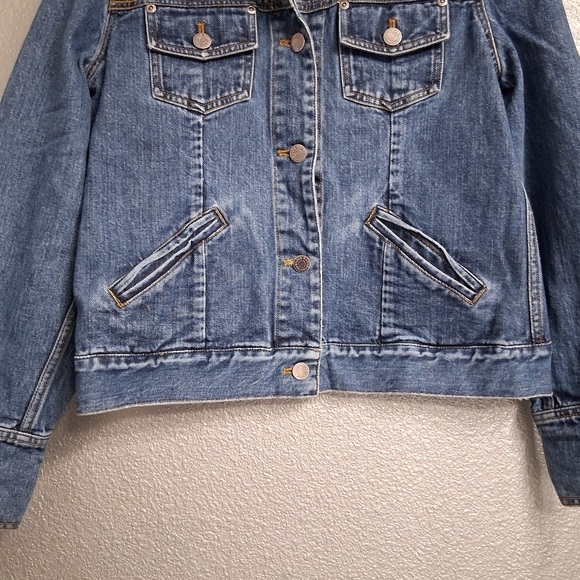 Eddie Bauer Authentic Women's Denim Jacket Size 8 - Picture 11 of 14